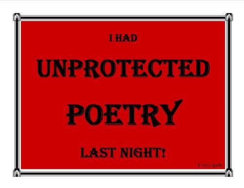 Unprotected_poetry_poster